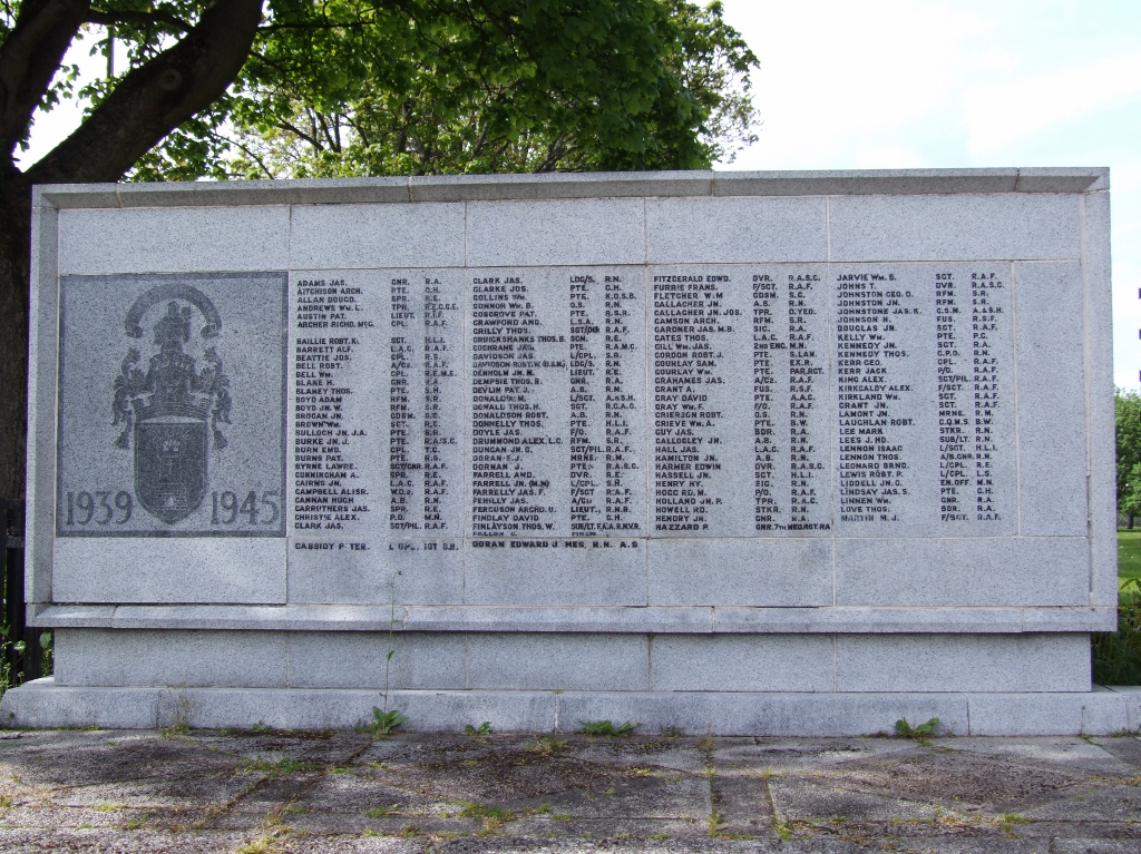 COATBRIDGE War Memorials Online